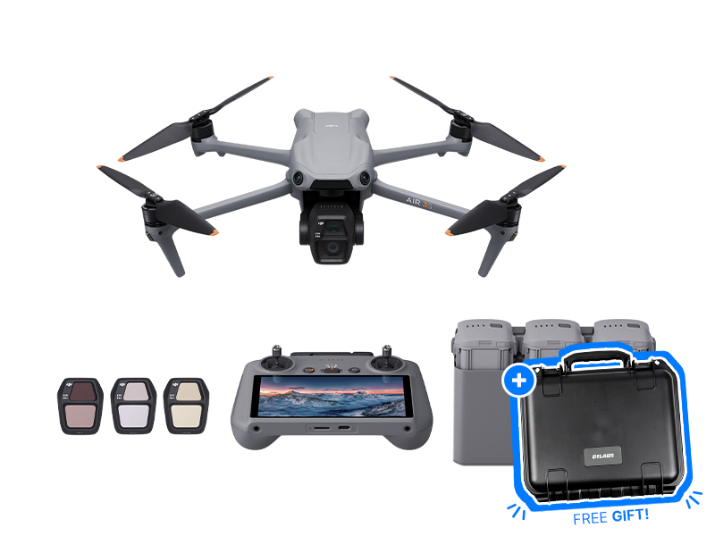 DJI Air 3S Fly More Combo w. DJI RC 2